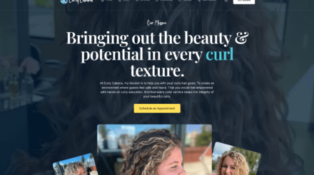 Curly Cabana - by Cerdan Studio